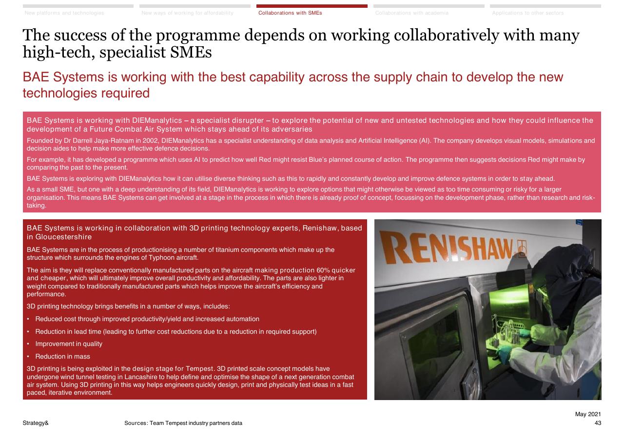 Comparison slide 43 from Assessment Of The Expected Economic Impact Of The Tempest Programme 2021 2050 PwC