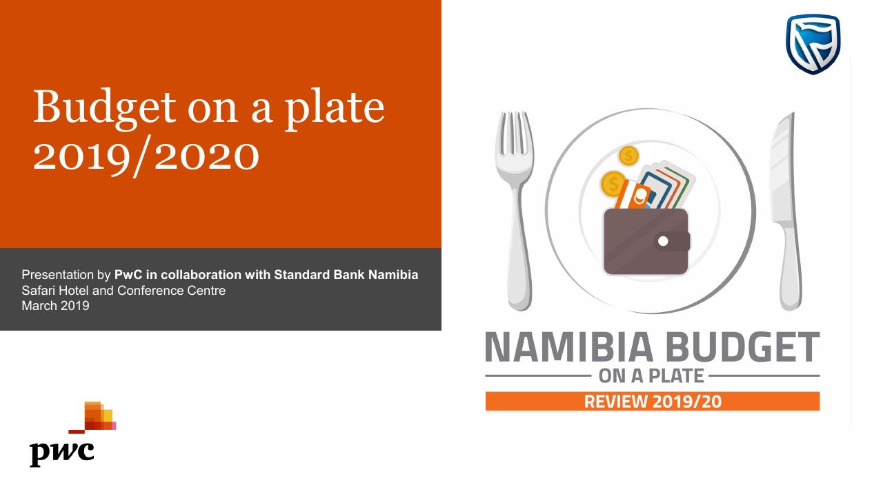 Budget On A Plate 2019_2020 PwC consulting deck cover