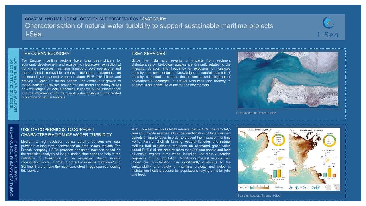 Case Study slide 85 from Copernicus Market Report February 2019 PwC