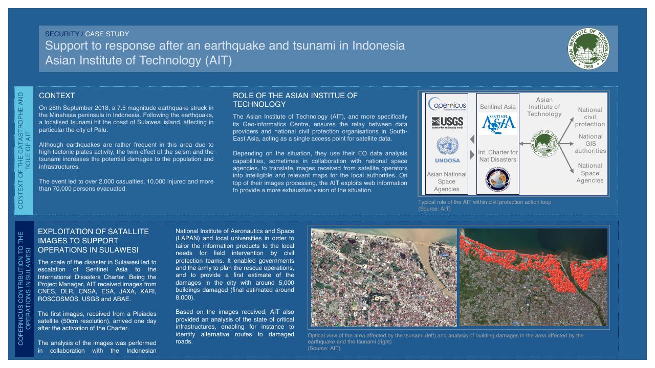 Case Study slide 139 from Copernicus Market Report February 2019 PwC