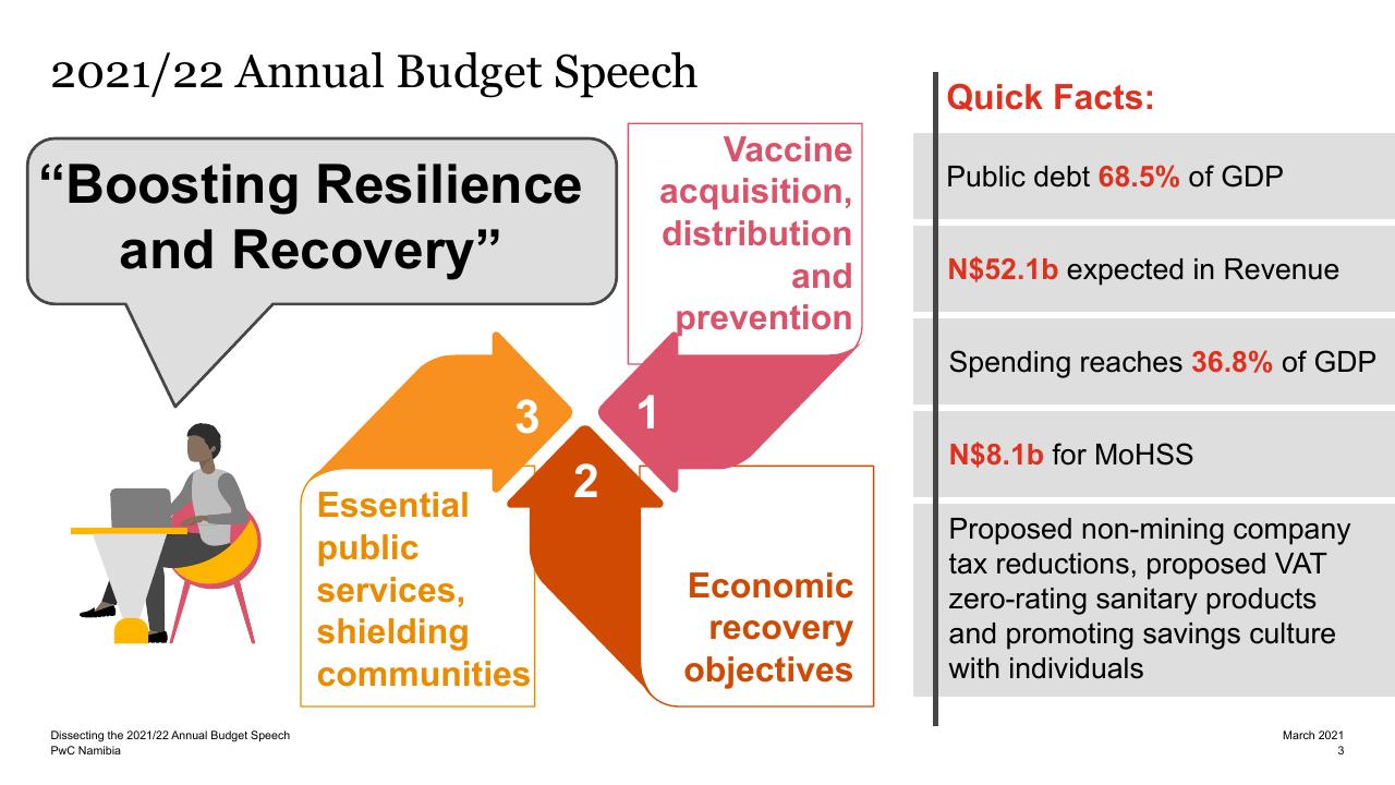 Framework slide 2 from Dissecting The 2021_22 Annual Budget Speech PwC
