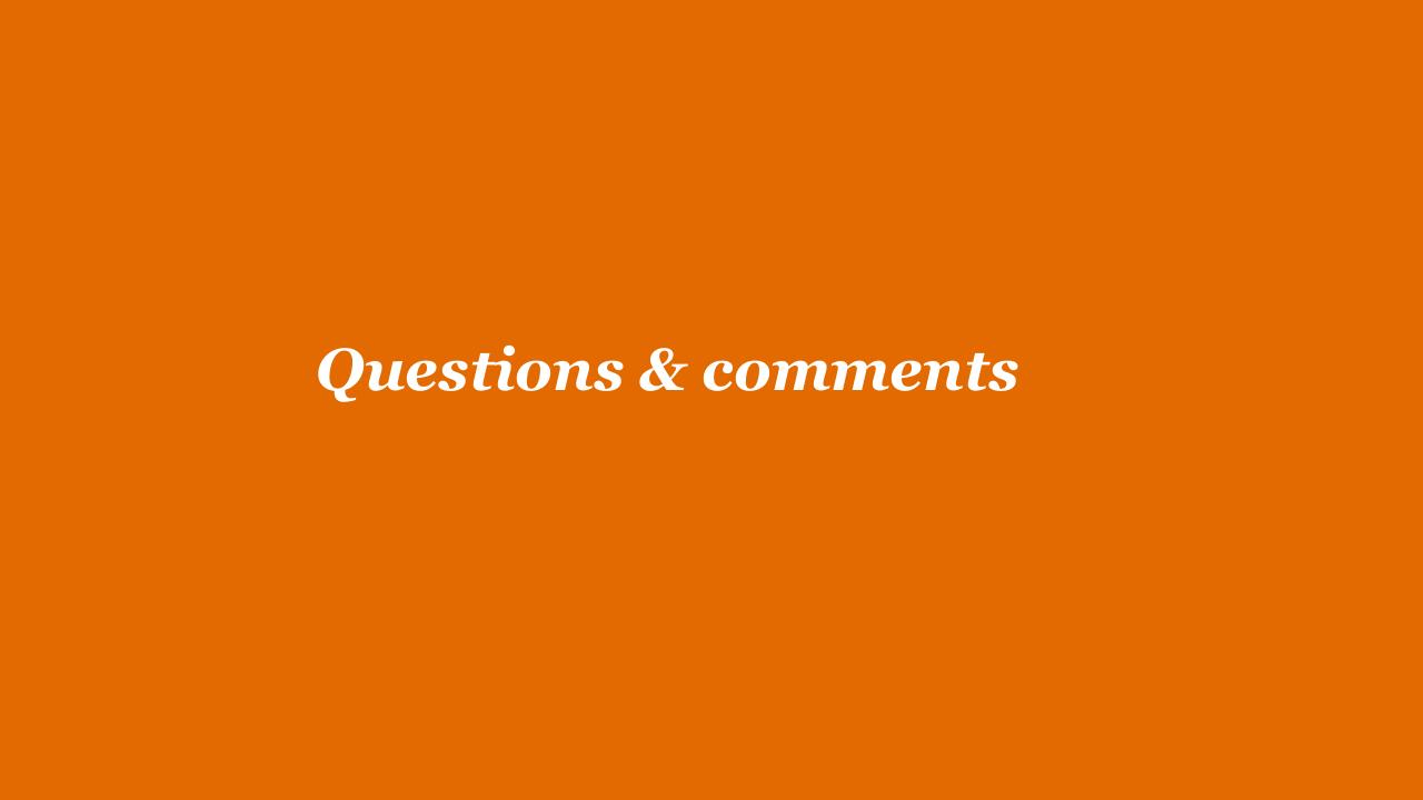 Section Divider slide 58 from HR Pulse Survey Presentation Of Results PwC