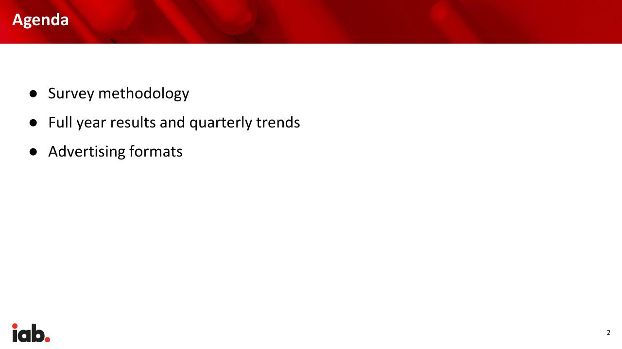 Agenda slide 2 from Internet Advertising Revenue Report 2020 Full Year Results PwC