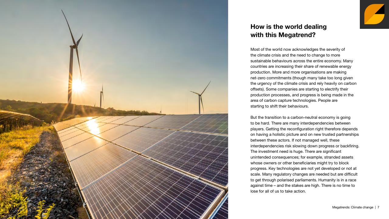 Text slide 7 from Megatrends Five Global Shifts Reshaping The World We Live In PwC