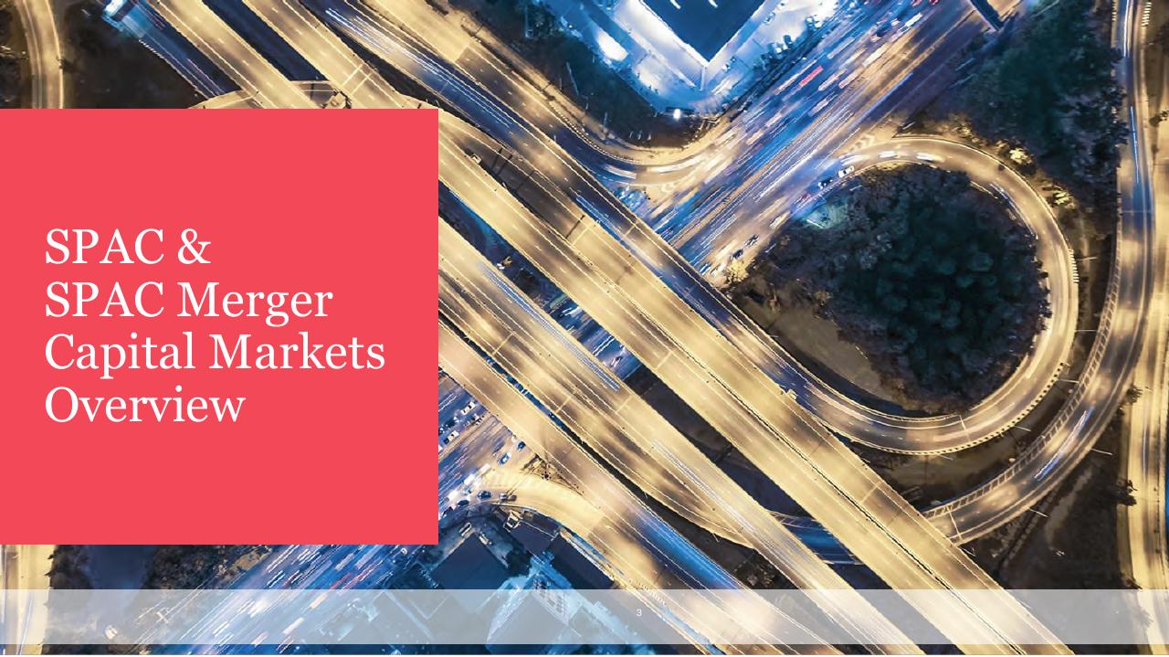Cover slide 3 from Merging With A Spac Preparing For Life As A Public Company PwC