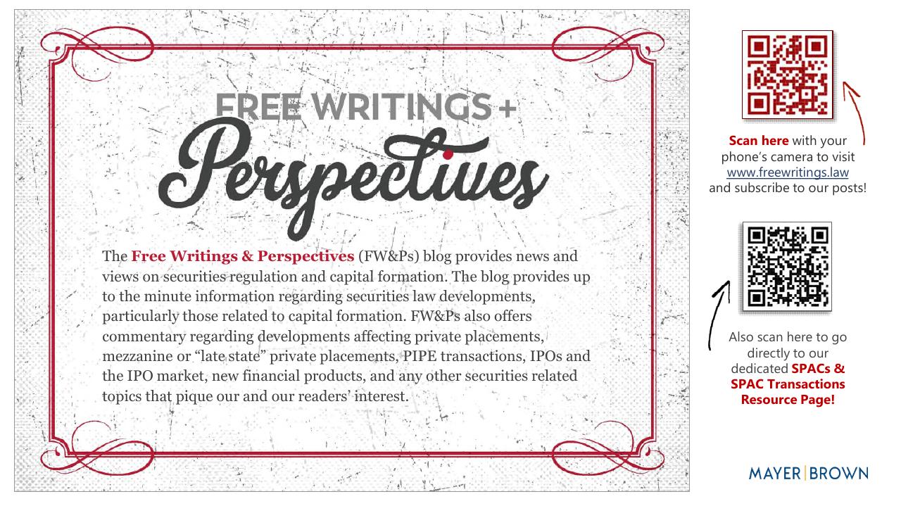 Text slide 57 from Merging With A Spac Preparing For Life As A Public Company PwC