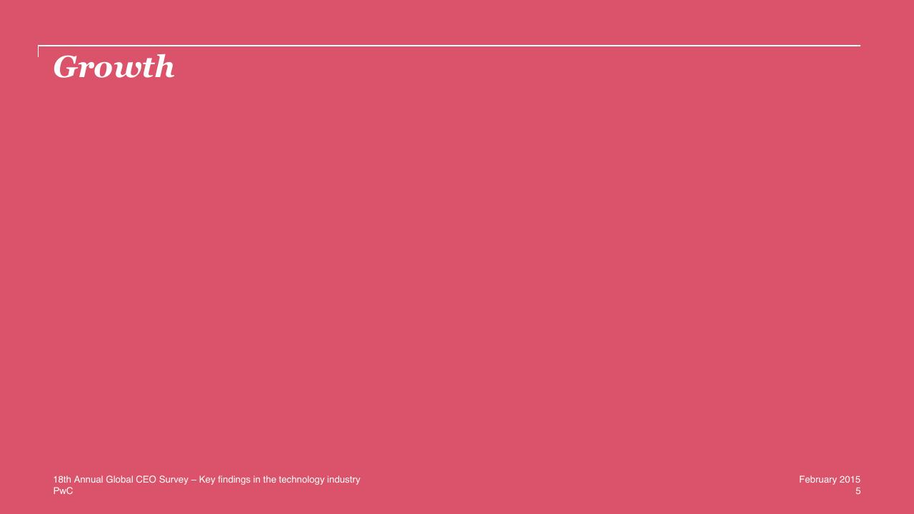 Section Divider slide 5 from One Global Village Technology Industry Key Findings