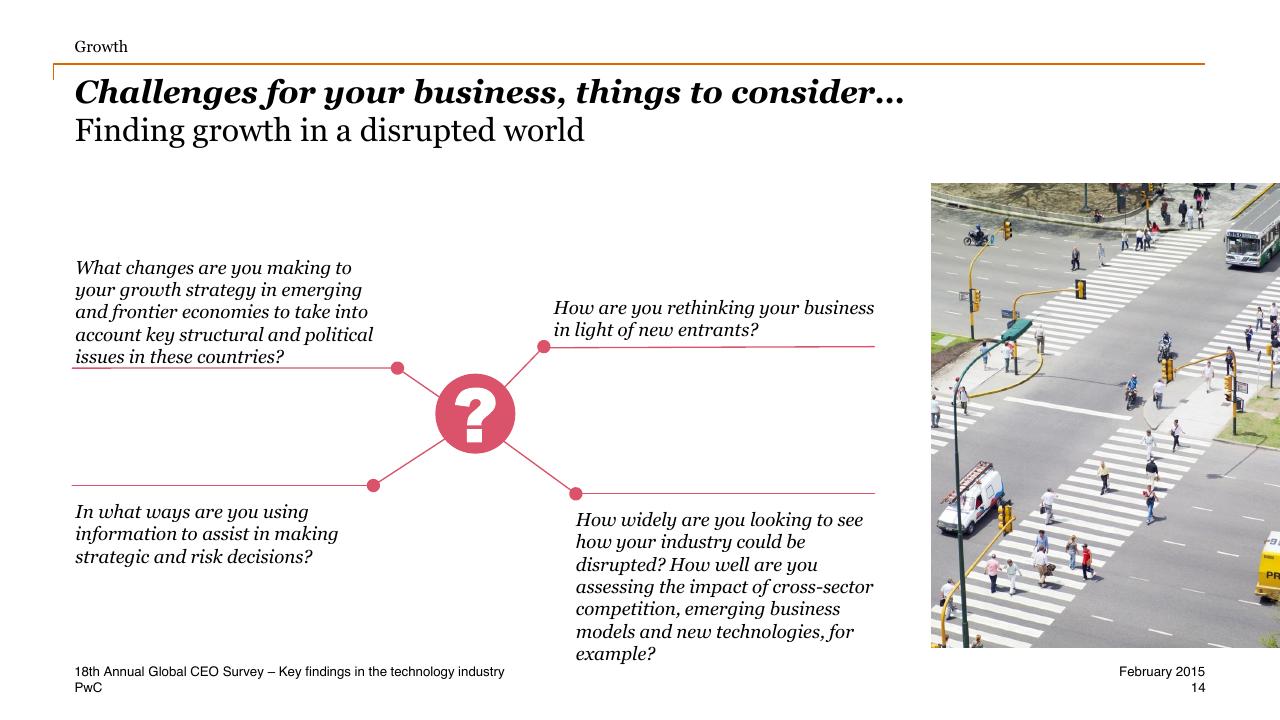 Framework slide 14 from One Global Village Technology Industry Key Findings