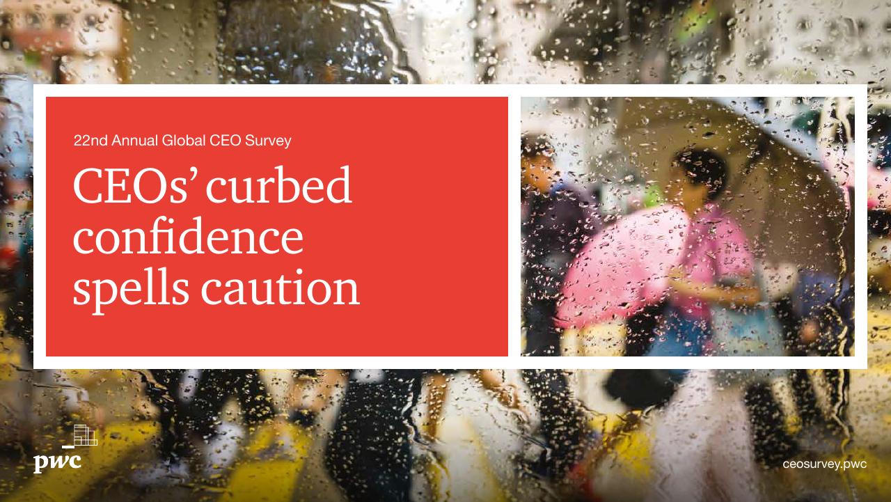 Pwc_s 22nd Annual Global CEO Survey PwC consulting deck cover
