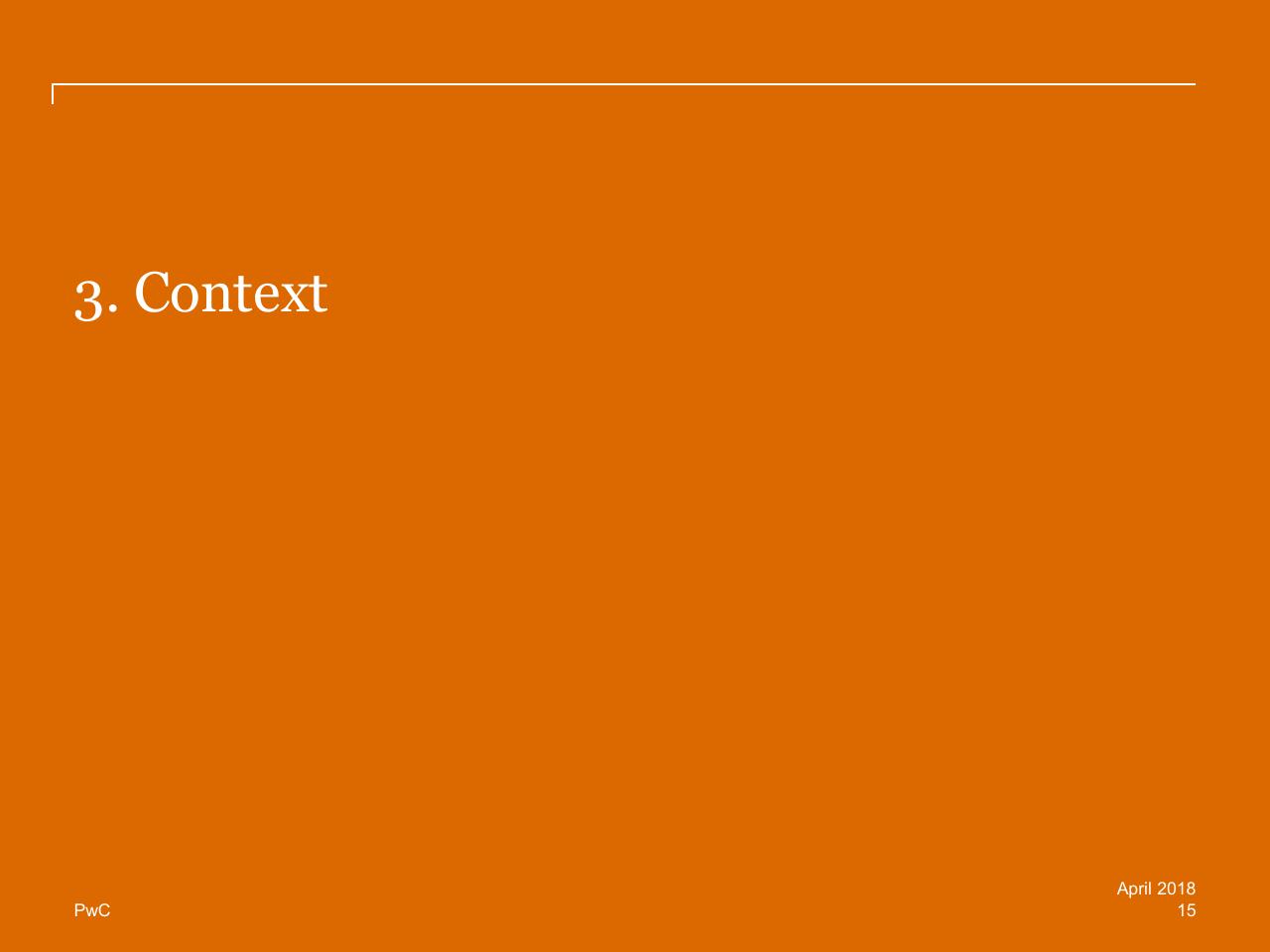Section Divider slide 15 from Review Of Efficiency Of The Operation Of The Federal Courts PwC
