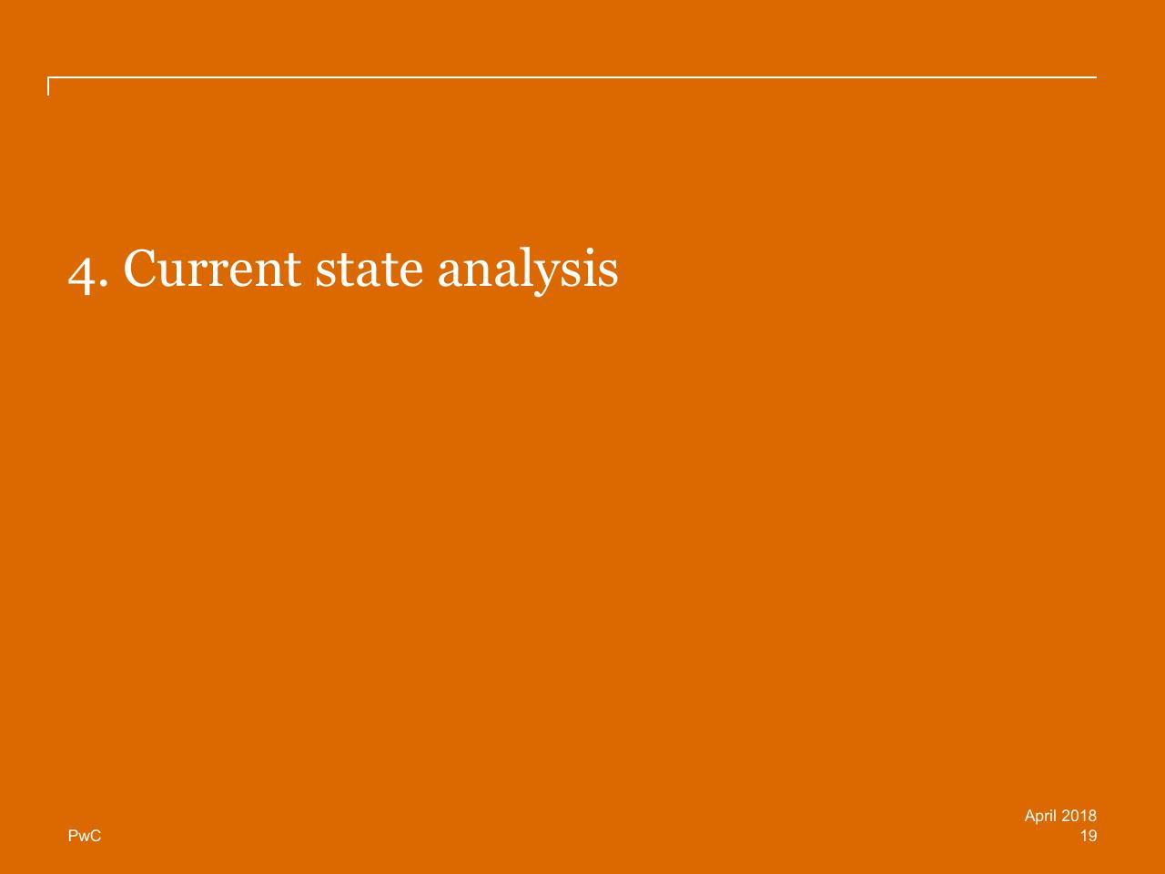 Section Divider slide 19 from Review Of Efficiency Of The Operation Of The Federal Courts PwC