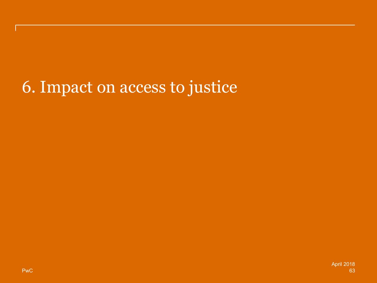Section Divider slide 63 from Review Of Efficiency Of The Operation Of The Federal Courts PwC