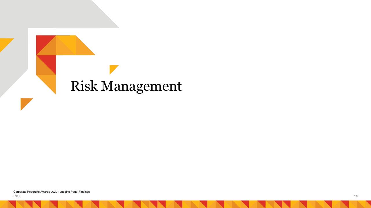 Section Divider slide 18 from Risk Management As A Catalyst For Growth PwC