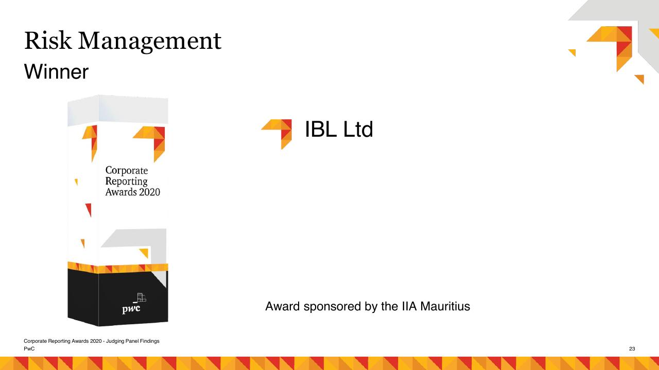 Section Divider slide 23 from Risk Management As A Catalyst For Growth PwC