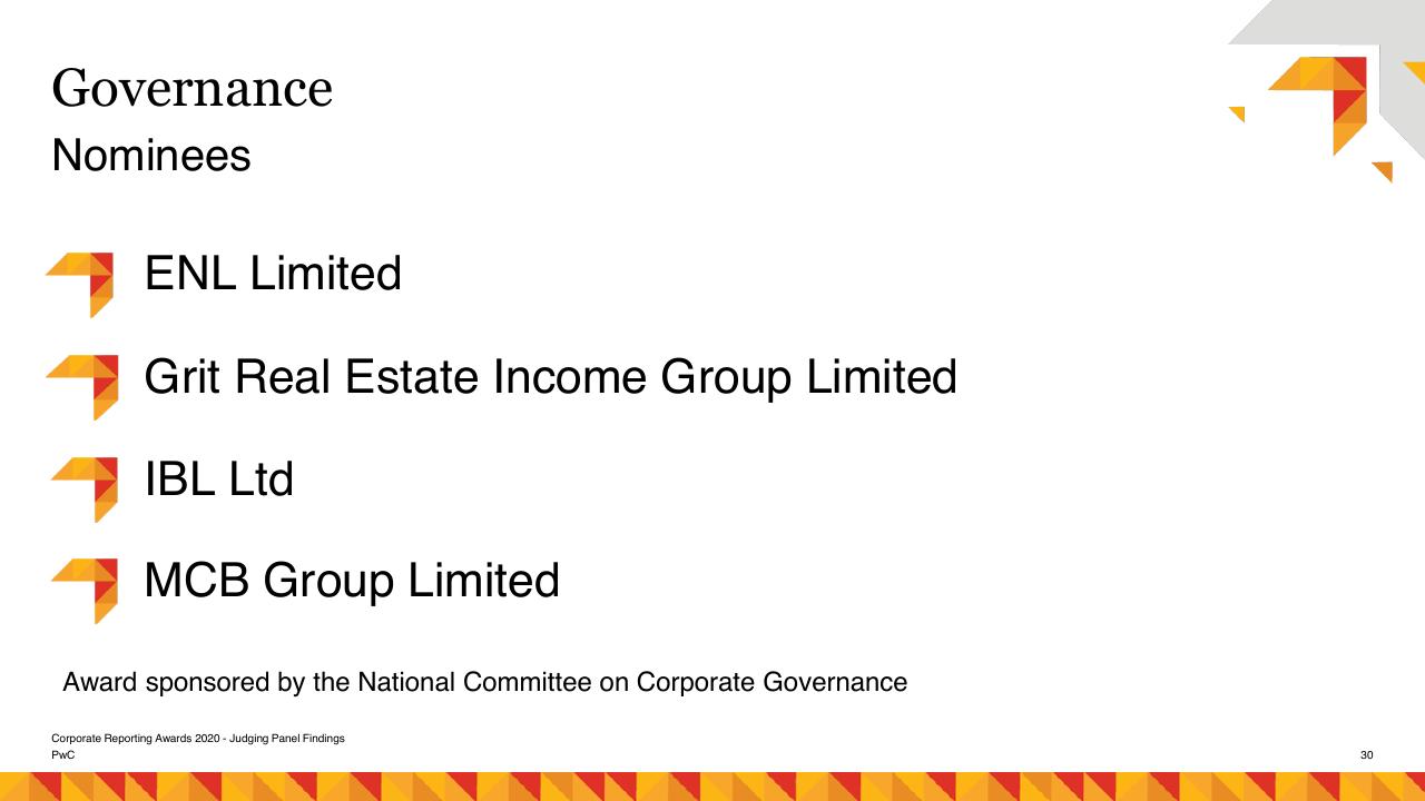 Text slide 30 from Risk Management As A Catalyst For Growth PwC