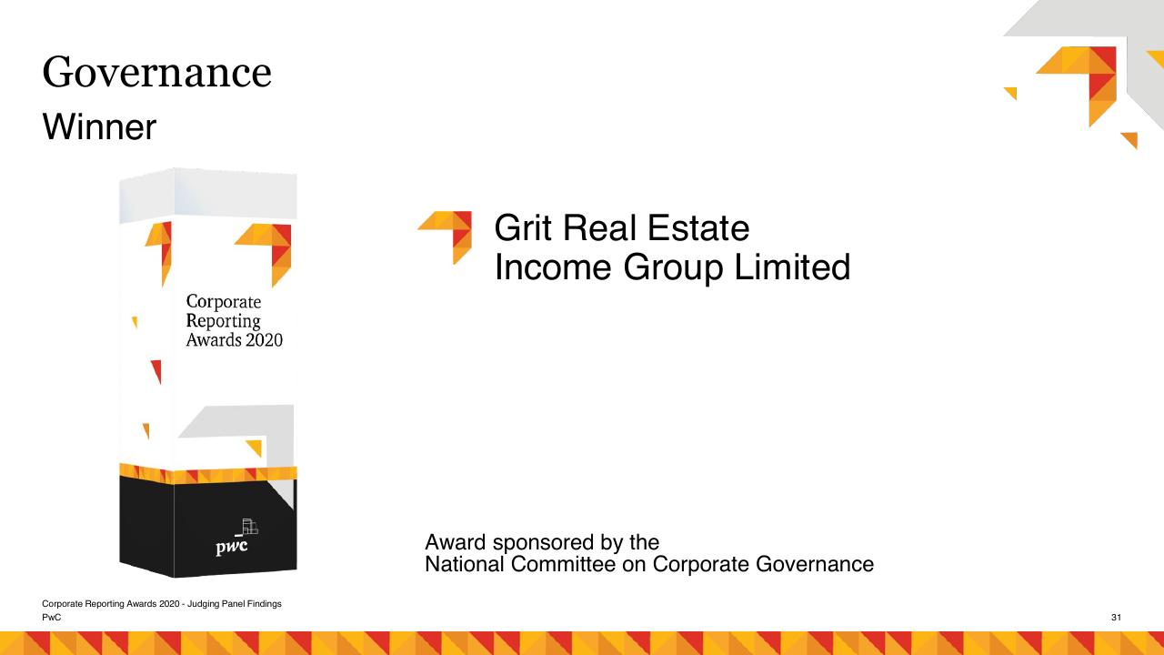 Section Divider slide 31 from Risk Management As A Catalyst For Growth PwC