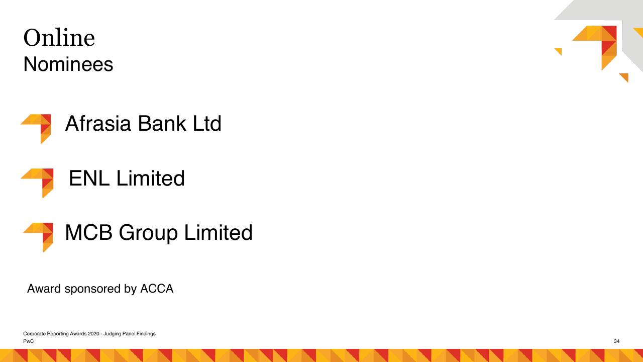 Text slide 34 from Risk Management As A Catalyst For Growth PwC