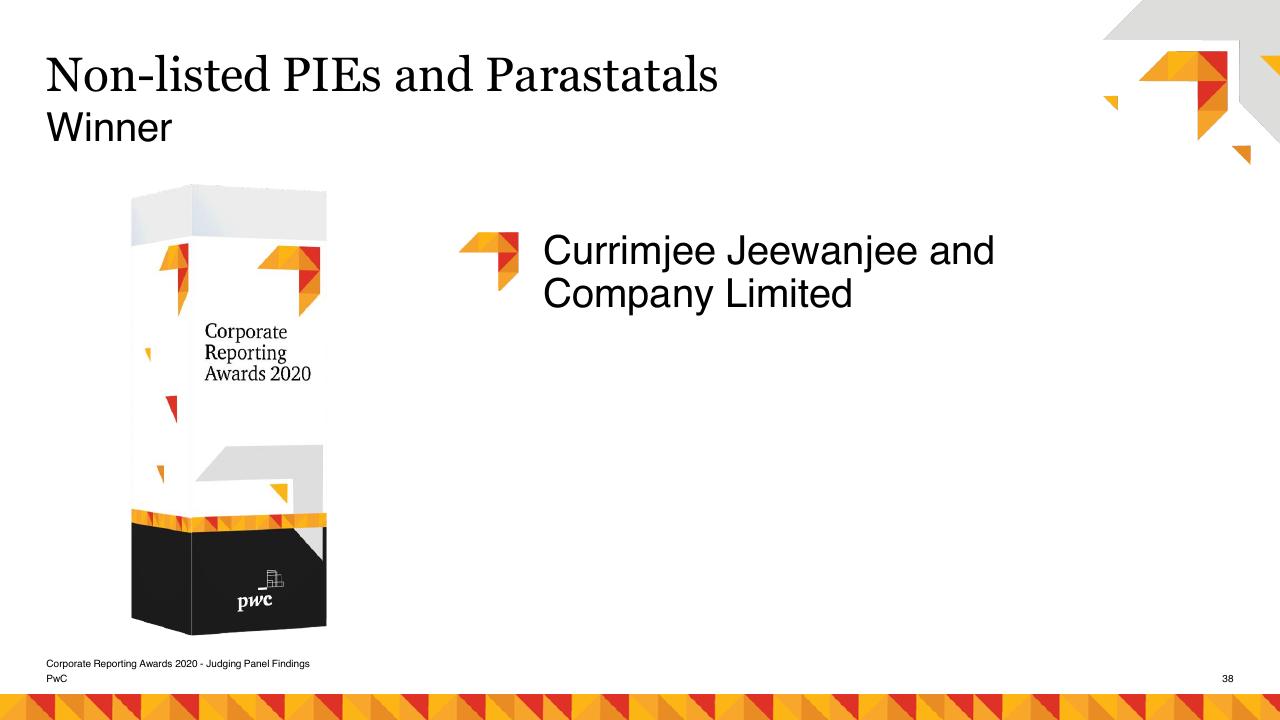 Section Divider slide 38 from Risk Management As A Catalyst For Growth PwC