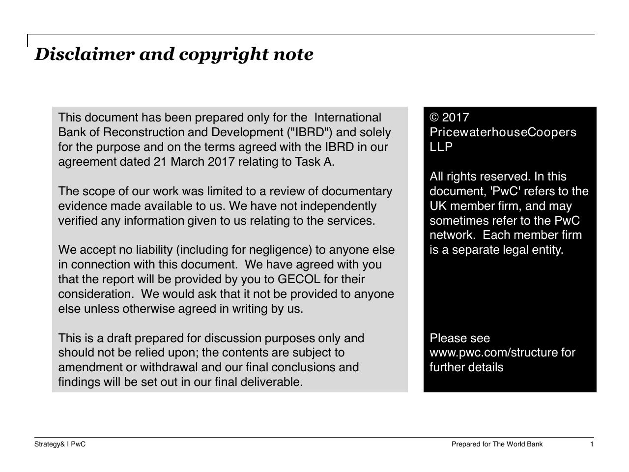 Text slide 2 from Task A Sector Performance And Structural Sector Reform