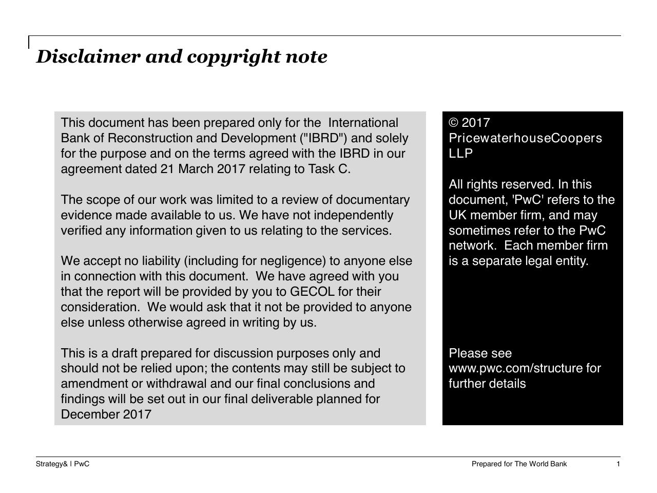 Text slide 2 from Task C Gecol Institutional Dev And Perform Improvement