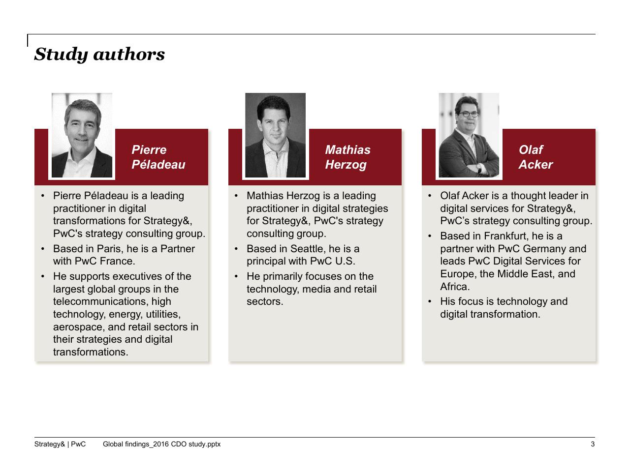 Team slide 4 from The 2016 Chief Digital Officer Cdo Study