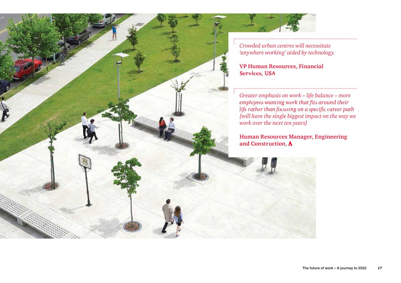 Text slide 19 from The Future Of Work A Journey To 2022 PwC