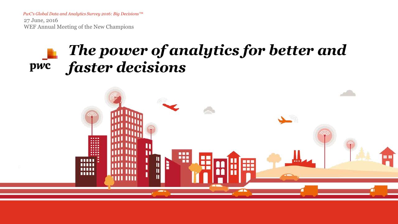The Power Of Analytics For Better And Faster Decisions consulting deck cover