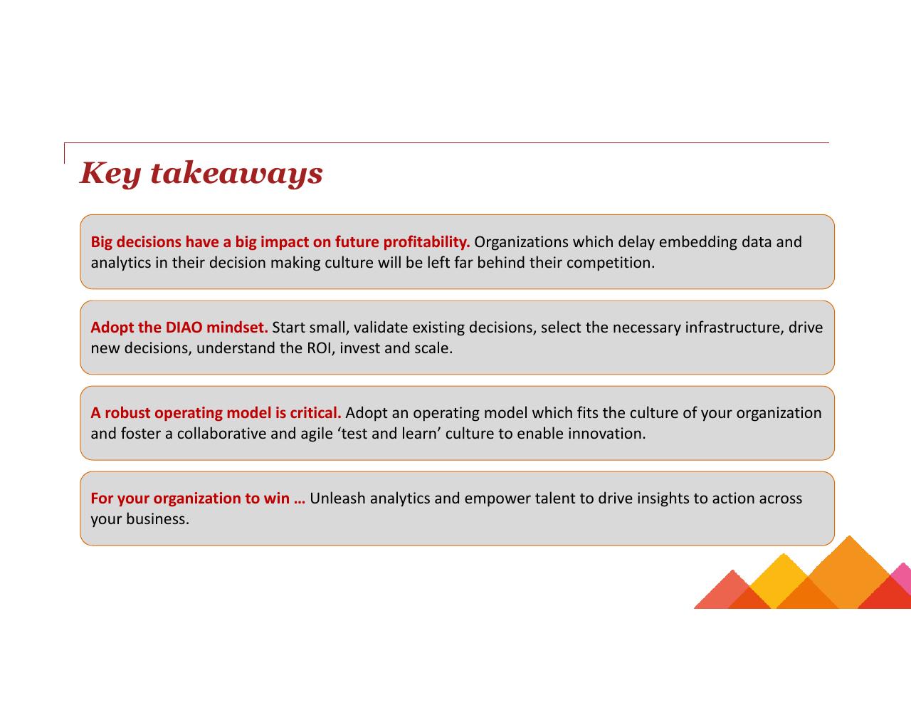 Text slide 16 from Turning Big Data Into Big Revenue