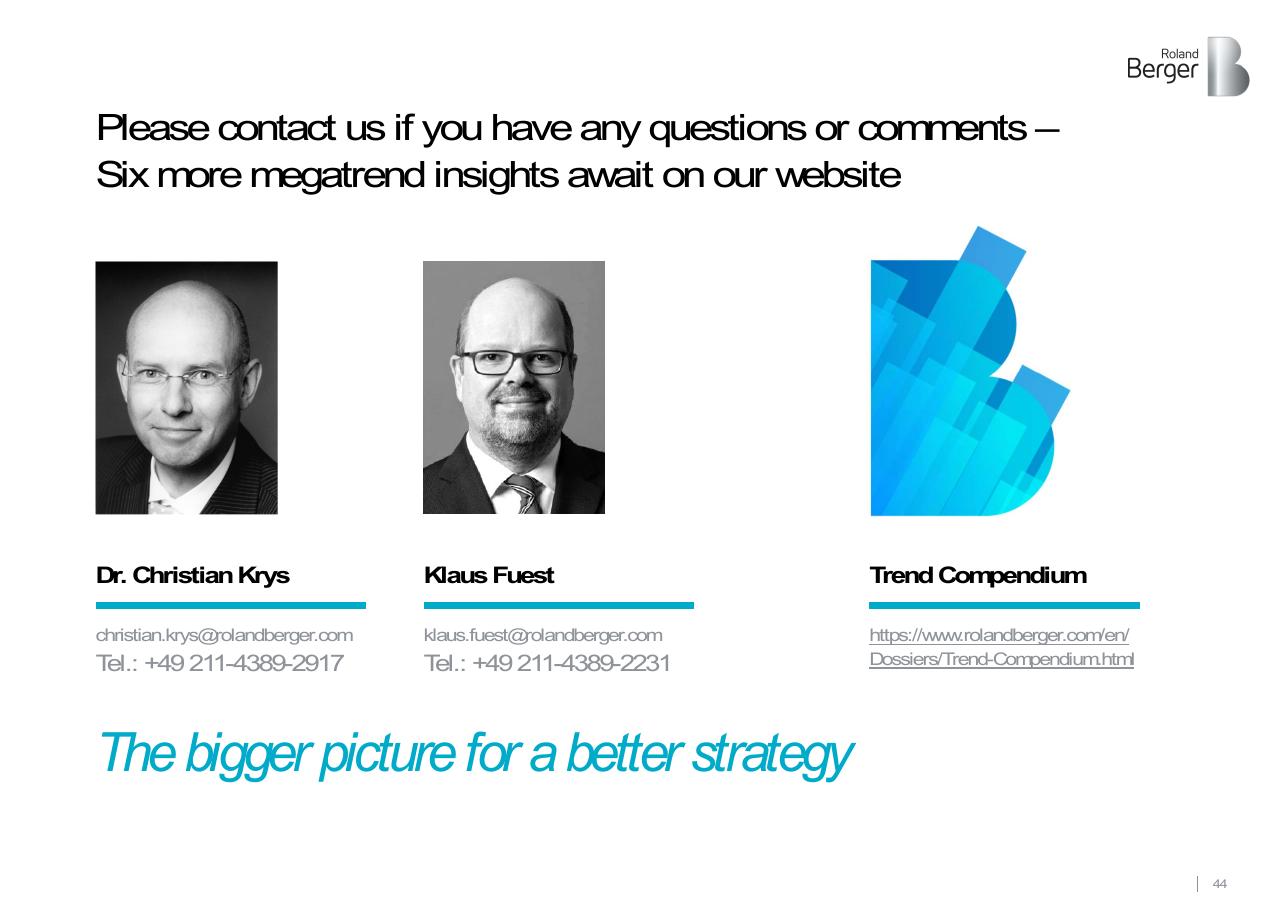 Team slide 44 from Roland Berger Trend Compendium 2030_ Megatrend 3 Scarcity Of Resources Roland Berger